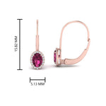 Load image into Gallery viewer, oval-halo-hoop-pink-sapphire-earrings-in-rose-gold-FDEAR10101GSADRPI-NL-RG.jpg