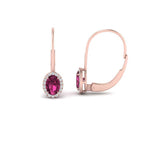 Load image into Gallery viewer, oval-halo-hoop-pink-sapphire-earrings-in-rose-gold-FDEAR10101GSADRPI-NL-RG.jpg