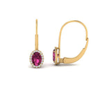 Load image into Gallery viewer, oval-halo-hoop-pink-sapphire-earrings-in-yellow-gold-FDEAR10101GSADRPI-NL-YG.jpg