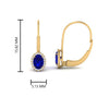 Load image into Gallery viewer, oval-halo-hoop-sapphire-earrings-in-yellow-gold-FDEAR10101GSABL-NL-YG.jpg