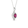 Load image into Gallery viewer, oval-halo-pink-sapphire-pave-drop-necklace-in-white-gold-fdpd11545gsadrpiangle3-nl-wg.jpg?v=1767586000