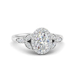 Load image into Gallery viewer, oval-lab-grown-diamond-halo-engagement-ring-with-leaf-design-in-white-gold-FD9827OVR-NL-WG.jpg?v=1770891254