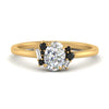 Load image into Gallery viewer, oval-offbeat-modern-black-diamond-engagement-ring-in-FD10080OVRGBLACKANGLE3-NL-YG