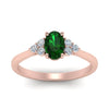 Load image into Gallery viewer, oval-petite-cathedral-emerald-ring-in-rose-gold-FD9275OVR-NL-RG-GS.jpg