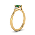 Load image into Gallery viewer, oval-petite-cathedral-emerald-ring-in-yellow-gold-FD9275OVR-NL-YG-GS.jpg