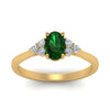 Load image into Gallery viewer, oval-petite-cathedral-emerald-ring-in-yellow-gold-FD9275OVR-NL-YG-GS.jpg