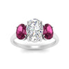 Load image into Gallery viewer, oval-pink-sapphire-3-stone-basket-engagement-ring-in-white-gold-FD10416OVRGSADPRIANGLE5-NL-WG