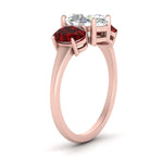Load image into Gallery viewer, oval-ruby-3-stone-basket-engagement-ring-in-rose-gold-FD10416OVRGRUDRANGLE2-NL-RG_000f34b8-808b-4229-96a3-bb10f7d26d10