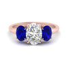 Load image into Gallery viewer, oval-sapphire-3-stone-basket-engagement-ring-in-rose-gold-FD10416OVRGSABL-NL-RG