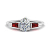 Load image into Gallery viewer, oval-shaped-bar-baguette-3-stone-ruby-engagement-ring-in-white-gold-FDENS100OVRGRUDR-NL-WG