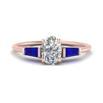 Load image into Gallery viewer, oval-shaped-bar-baguette-3-stone-sapphire-engagement-ring-in-FDENS100OVRGSABL-NL-RG