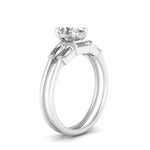 Load image into Gallery viewer, oval-shaped-bar-set-diamond-ring-with-matching-3-baguette-wedding-band-in-white-gold-FDENS100OVANGLE2-NL-WG