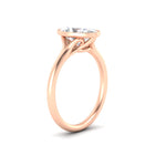 Load image into Gallery viewer, Split Shank Oval Shaped Bezel Set Solitaire Ring
