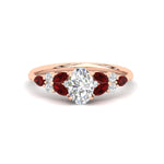 Load image into Gallery viewer, oval-shaped-big-floral-vintage-ruby-engagement-ring-in-rose-gold-fdenr11603ovrgrudrsleep-nl-rg_024c7df8-a7dc-4175-88f5-2826f3923a71.jpg?v=1764930342