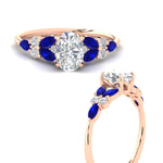 Load image into Gallery viewer, oval-shaped-big-floral-vintage-sapphire-engagement-ring-in-rose-gold-fdenr11603ovrgsablangle3-nl-rg_83d63ba2-4882-4e6d-b86d-dc6b2ba36770.jpg?v=1764930342