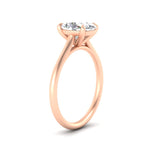 Load image into Gallery viewer, oval-shaped-comfort-fit-solitaire-engagement-ring-in-rose-gold-FD11296OVRANGLE2-NL-RG