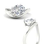 Load image into Gallery viewer, oval-shaped-curve-wave-diamond-solitaire-engement-ring-in-white-gold-fd11566ovr-nl-wg.jpg