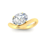 Load image into Gallery viewer, oval-shaped-curve-wave-diamond-solitaire-engement-ring-in-yellow-gold-fd11566ovr-nl-yg.jpg