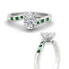Load image into Gallery viewer, oval-shaped-diamond-swirl-channel-set-emerald-wedding-ring-in-white-gold-FDENS4028OVRGEMGRANGLE3-NL-WG_f6973a36-498a-4e64-b63b-97bfd20b1da1.jpg?v=1754996113