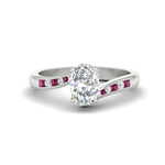 Load image into Gallery viewer, oval-shaped-diamond-swirl-channel-set-pink-sapphire-wedding-ring-in-white-gold-FDENS4028OVRGSADRPI-NL-WG_69106e7c-3a7e-443b-a8d8-5b21b1f10bd8.jpg?v=1754996111