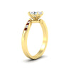 Load image into Gallery viewer, oval-shaped-diamond-swirl-channel-set-ruby-wedding-ring-in-yellow-gold-FDENS4028OVRGRUDRANGLE2-NL-YG.jpg?v=1754995942