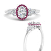 Load image into Gallery viewer, oval-shaped-halo-cluster-accent-pink-sapphire-engagement-ring-in-white-gold-FD10512OVRGSADRPIANGLE3-NL-WG_a4cfedc5-d8ca-40f2-9d18-f37083ebbca3.jpg?v=1770117370