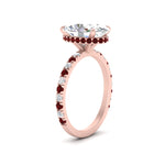 Load image into Gallery viewer, oval-shaped-hidden-halo-diamond-engagement-ring-with-ruby-in-rose-gold-FD10801OVRGRUDRANGLE2-NL-RG