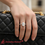 Load image into Gallery viewer, oval-shaped-hidden-halo-engagement-ring-rose-gold-fdenr10801-model