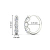 Load image into Gallery viewer, oval-shaped-huggie-hoops-3-stone-earrings-in-white-gold-fdear11727angle3-nl-wg-hw_5dd73d85-301e-465f-9fb5-d97ace70681c.jpg?v=1776316096