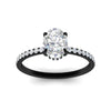 Load image into Gallery viewer, oval-shaped-pave-underhalo-engagement-ring-in-black-gold-FDENR11490OVRANGLE5-NL-BG.jpg?v=1761729750