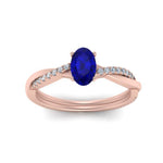 Load image into Gallery viewer, oval-shaped-sapphire-engagement-ring-in-rose-gold-FD8253OVRGSABL-NL-RG-GS.jpg
