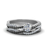 Load image into Gallery viewer, oval-shaped-simple-twisted-vine-bridal-ring-sets-with-black-diamond-in-950-Platinum-FD8233OVGBLACK-NL-WG