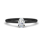 Load image into Gallery viewer, oval-shaped-thin-classic-solitaire-engagement-ring-in-black-gold-fdens9358ovrsleep-nl-bg