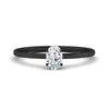 Load image into Gallery viewer, oval-shaped-thin-classic-solitaire-engagement-ring-in-black-gold-fdens9358ovrsleep-nl-bg