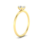Load image into Gallery viewer, oval-shaped-thin-classic-solitaire-engagement-ring-in-yellow-gold-fdens9358ovrangle2-nl-yg