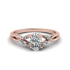Load image into Gallery viewer, oval-shaped-twisted-petal-diamond-engagement-ring-in-14K-rose-gold-FD8300OVR-NL-RG.jpg