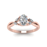 Load image into Gallery viewer, oval-shaped-twisted-petal-diamond-engagement-ring-in-14K-rose-gold-FD8300OVR-NL-RG.jpg