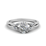 Load image into Gallery viewer, oval-shaped-twisted-petal-diamond-engagement-ring-in-14K-white-gold-FD8300OVR-NL-WG.jpg