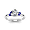 Load image into Gallery viewer, oval-shaped-twisted-petal-diamond-engagement-ring-with-blue-sapphire-in-14K-white-gold-FD8300OVRGSABL-NL-WG.jpg