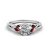 Load image into Gallery viewer, oval-shaped-twisted-petal-diamond-engagement-ring-with-ruby-in-14K-white-gold-FD8300OVRGRUDR-NL-WG.jpg