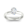Load image into Gallery viewer, oval-shaped-two-tone-3-mm-comfort-fit-solitaire-ring-in-white-gold-fdens11590ovrangle5-3.00mm-nl-wg?v=1758110114