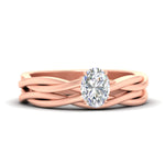 Load image into Gallery viewer, oval-shaped-vine-inspired-solitaire-bridal-ring-set-in-rose-gold-fdens8252ovsleep-nl-rg.jpg?v=1767085002