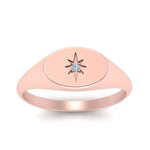 Load image into Gallery viewer, Oval Starburst Signet Ring