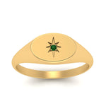 Load image into Gallery viewer, Oval Starburst Signet Ring