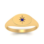 Load image into Gallery viewer, Oval Starburst Signet Ring