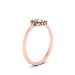 Load image into Gallery viewer, oval-sunflower-halo-emerald-engagement-ring-in-rose-gold-FD9704OVRGEMGR-NL-RG