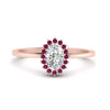 Load image into Gallery viewer, oval-sunflower-halo-pink-sapphire-engagement-ring-in-rose-gold-FD9704OVRGSADRPI-NL-RG