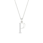 Load image into Gallery viewer, p-alphabet-pendant-with-chain-in-FDPD11292P-NL-WG
