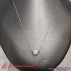 Load image into Gallery viewer, pavé-ball-pendant-necklace-for-women-in-14K-white-gold-FDPD8433-8