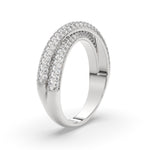 Load image into Gallery viewer, pave-crossover-cloud-diamond-wedding-ring-in-white-gold-FD11424B-NL-WG